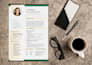 design modern CV resume for job application